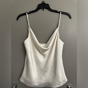 Aritzia Wilfred Only Satin Cowlneck Camisole size small
